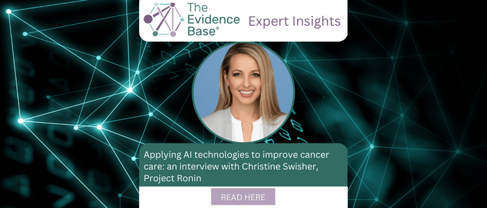 Applying AI technologies to improve cancer care: an interview with Christine Swisher, Project Ronin