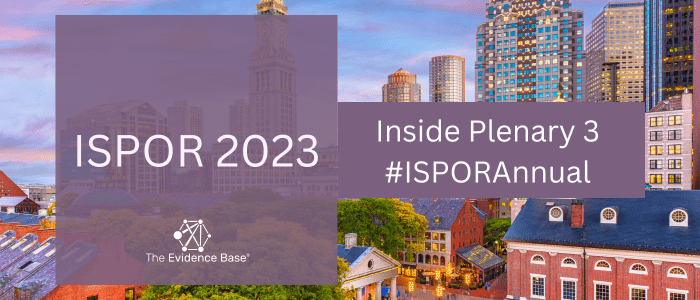 ISPOR 2023 Plenary 3
