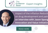 Photo of Jason Spangler, of Innovation and Value Initiative discussing the impact of the Inflation Reduction Act on drug development and patients